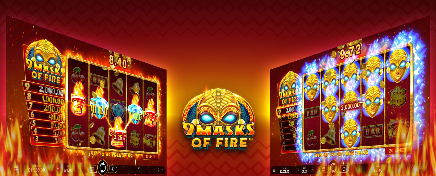 Game of the month 9 Masks of Fire